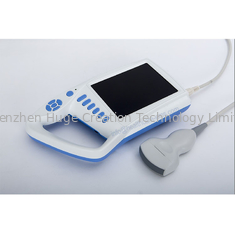 China Witte Mobiele van de Dierenartspalmtop van de Ultrasone klankmachine de Ultrasone klankscanner 7 Duim TFT LCD USB 2,0 leverancier