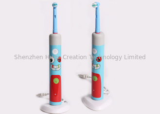 China Jong geitje elektrische tandenborstel compatibel met Mondelinge B met 2 minuten tijdopnemer met beeldverhaalontwerp leverancier
