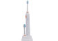 Recharable elektrische sonische tandenborstel met tijdopnemerfunctie in zwarte of witte kleur leverancier